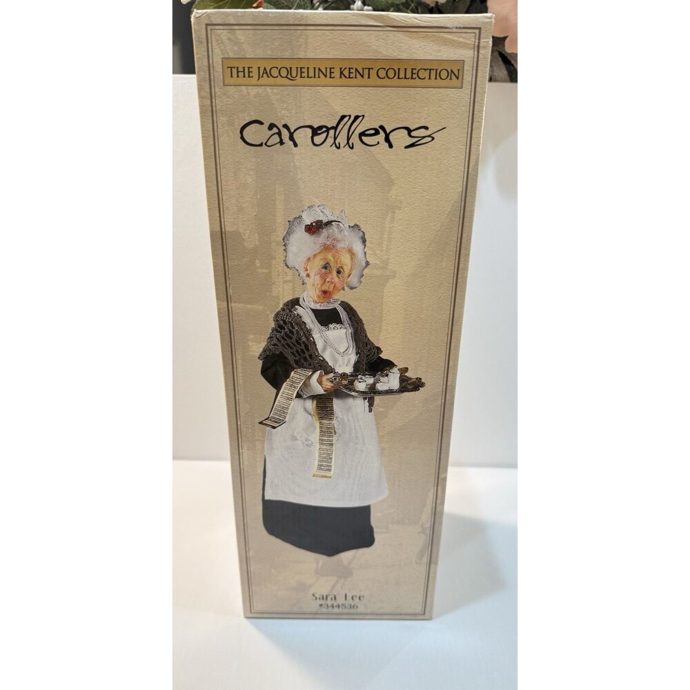 Jacqueline Kent Collection Carollers  Sara Lee #344536 Doll Figurine NIB 14"